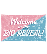 Gevelvlag Gender Reveal 1,5m